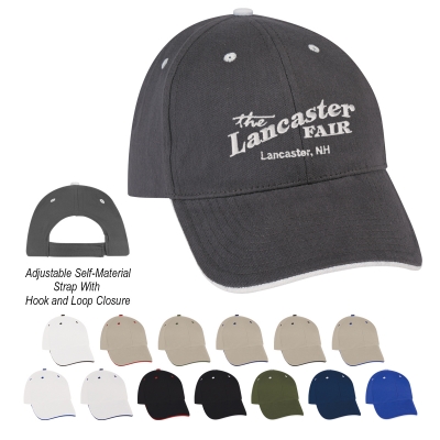 6 Panel Brushed Cotton